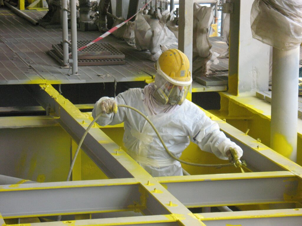 Granallado y pintado